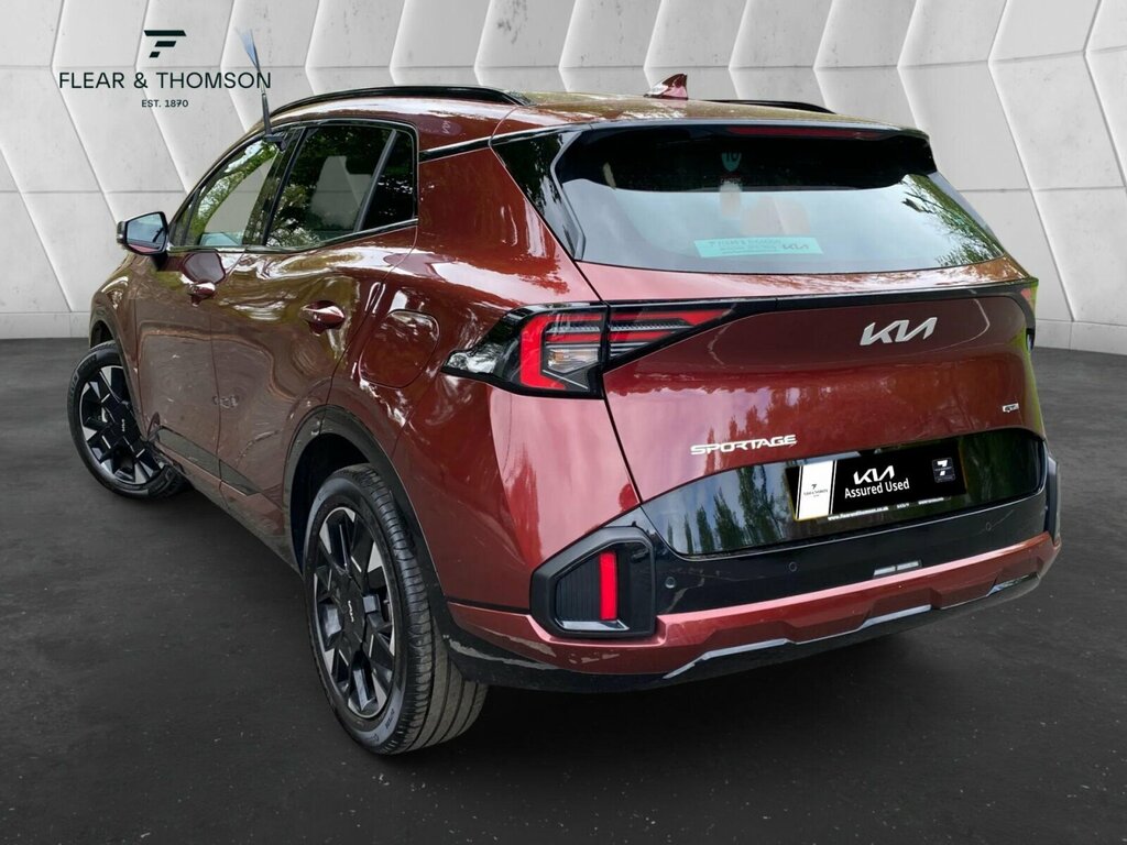 Kia Sportage 1.6 H T-gdi Gt-line Euro 6 Ss SN75ZPD Red #3