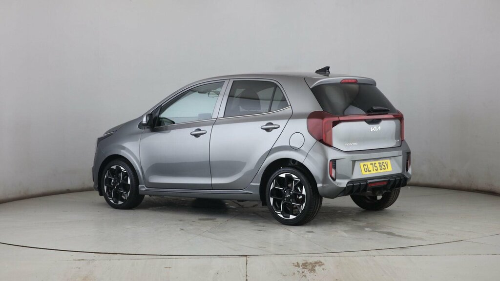 Kia Picanto 1.0 Gt-line Euro 6 Ss GL75BSY Grey #4