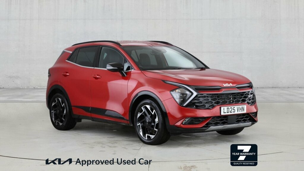 Kia Sportage 1.6 T-gdi Mhev Gt-line Dct Euro 6 Ss Red