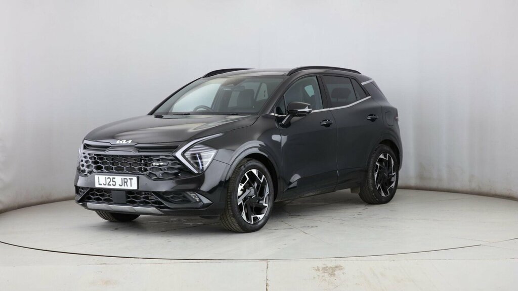 Kia Sportage 1.6 T-gdi Mhev Gt-line S Dct Euro 6 Ss LJ25JRT Black #3