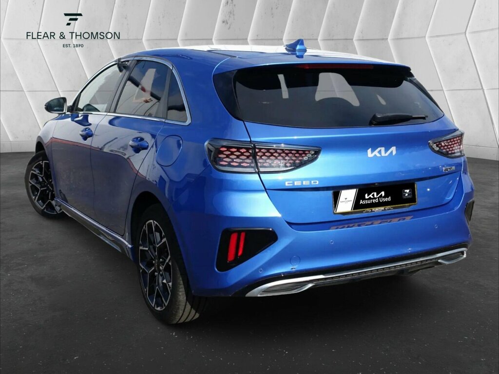 Kia Ceed 1.5 T-gdi Gt-line Euro 6 Ss SD23CVU Blue #3