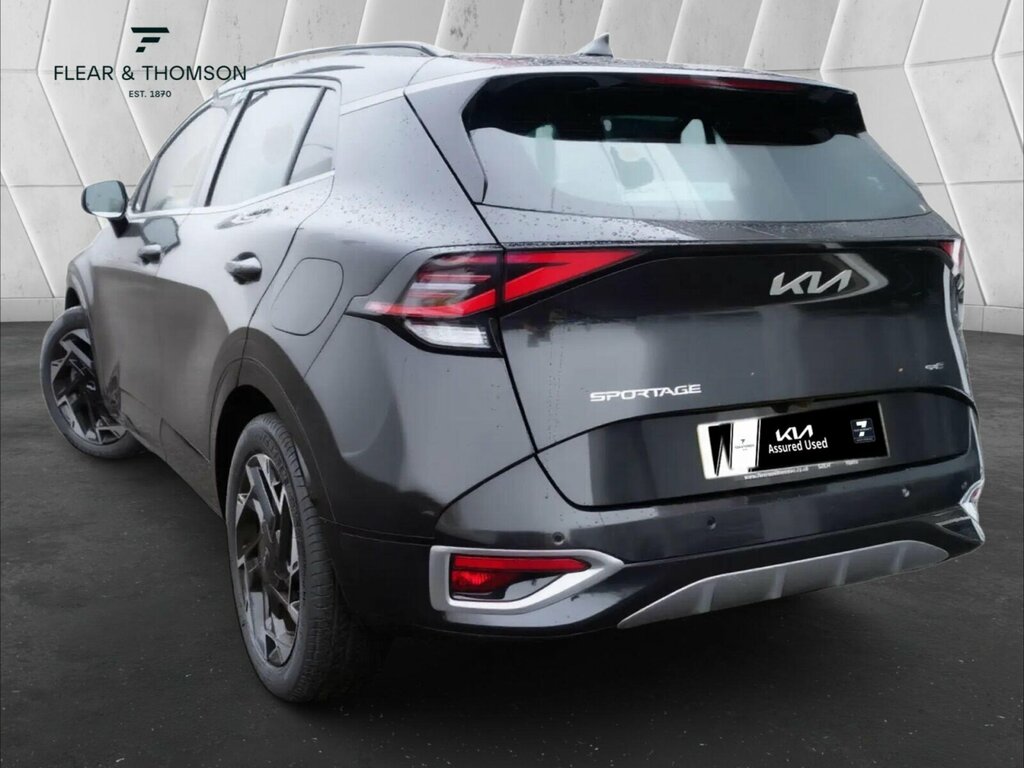 Kia Sportage 1.6 T-gdi Mhev Gt-line S Dct Euro 6 Ss LD75GRX Black #3