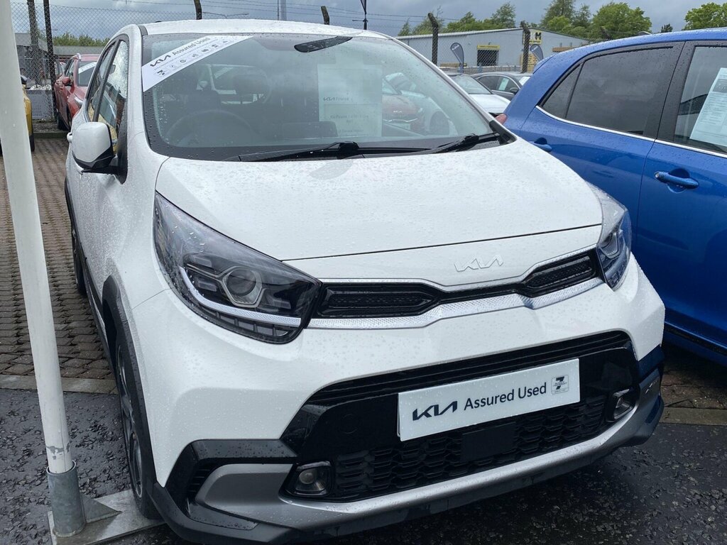 Kia Picanto 1.0 Dpi X-line Amt Euro 6 Ss White
