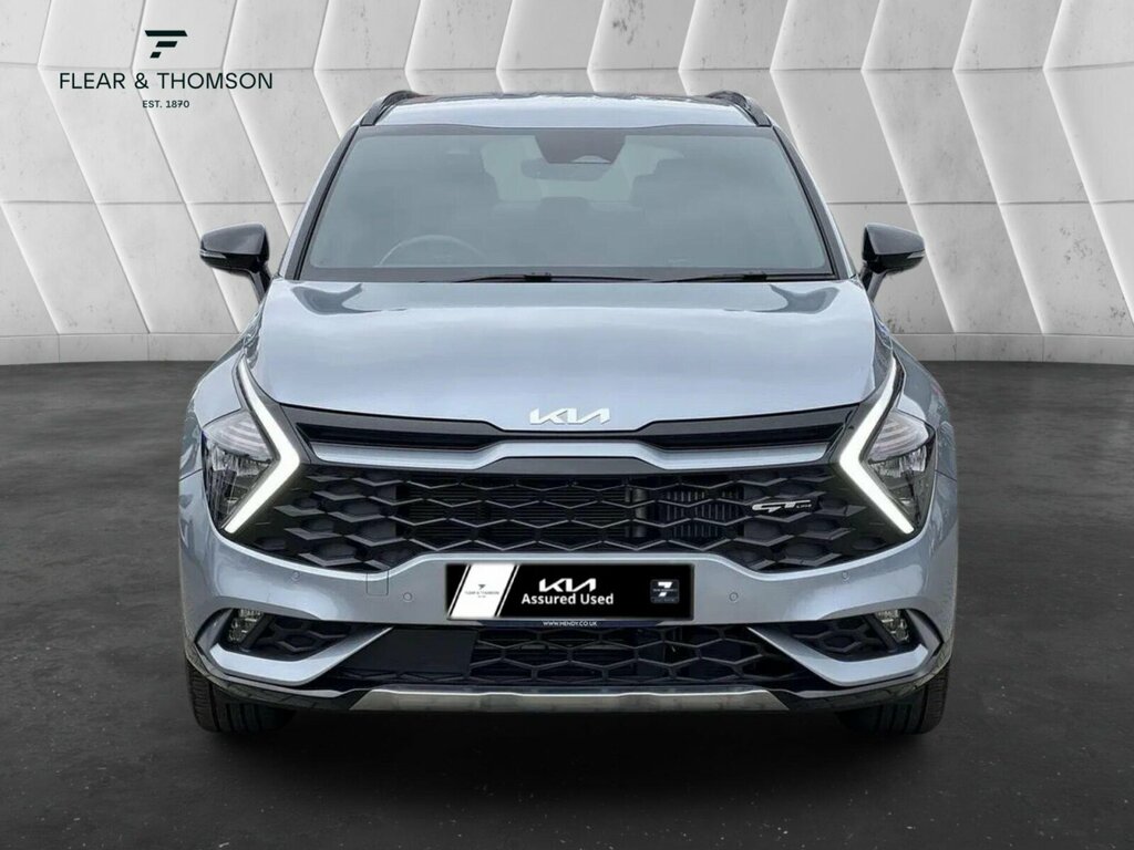 Kia Sportage 1.6 H T-gdi Gt-line Euro 6 Ss SM23XSW Silver #2