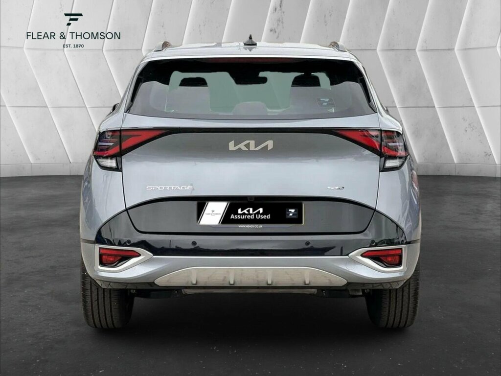 Kia Sportage 1.6 H T-gdi Gt-line Euro 6 Ss SM23XSW Silver #4