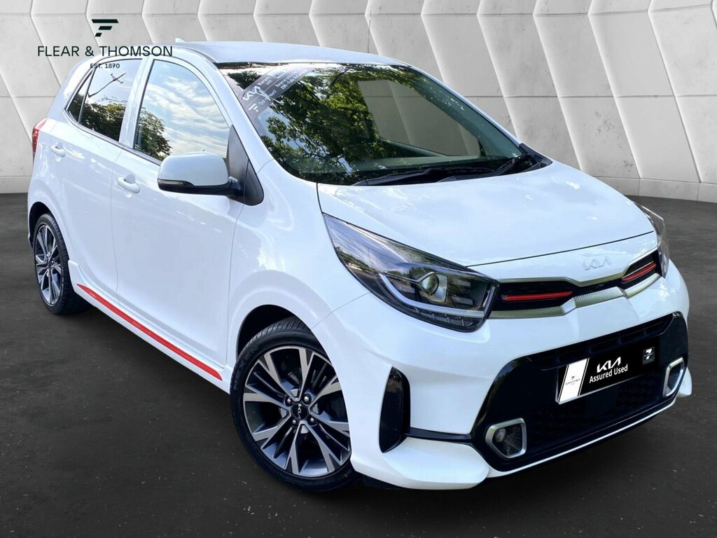 Kia Picanto 1.0 Dpi Gt-line Euro 6 Ss White