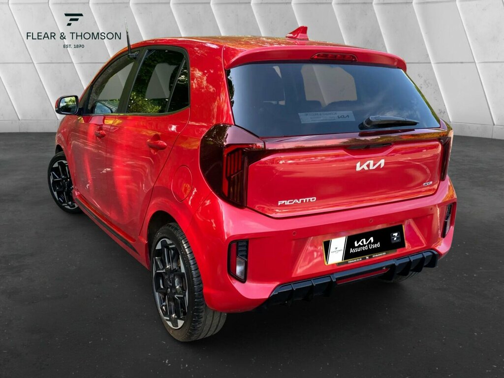 Kia Picanto 1.2 Gt-line S Amt Euro 6 Ss WD25XMS Red #3