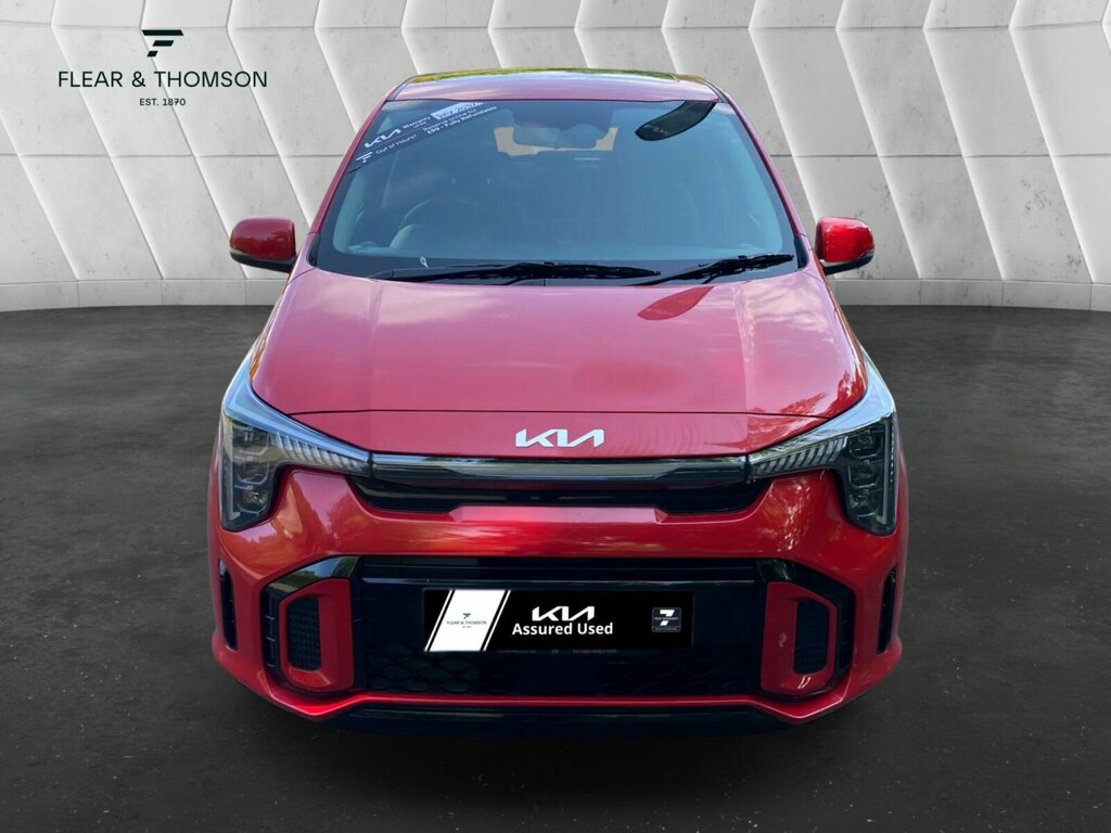 Kia Picanto 1.2 Gt-line S Amt Euro 6 Ss WD25XMS Red #2