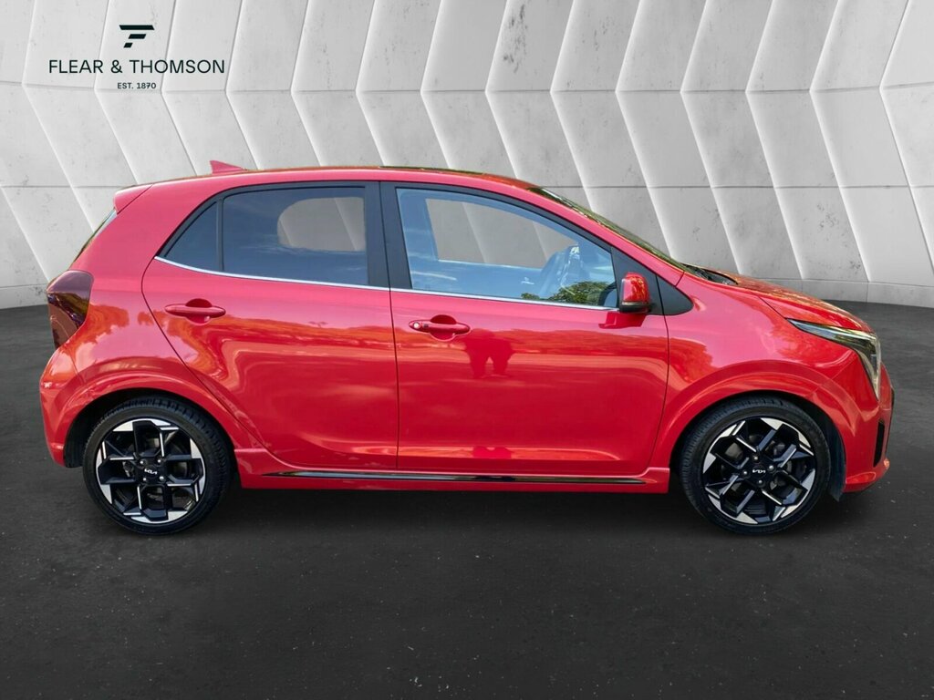 Kia Picanto 1.2 Gt-line S Amt Euro 6 Ss WD25XMS Red #5