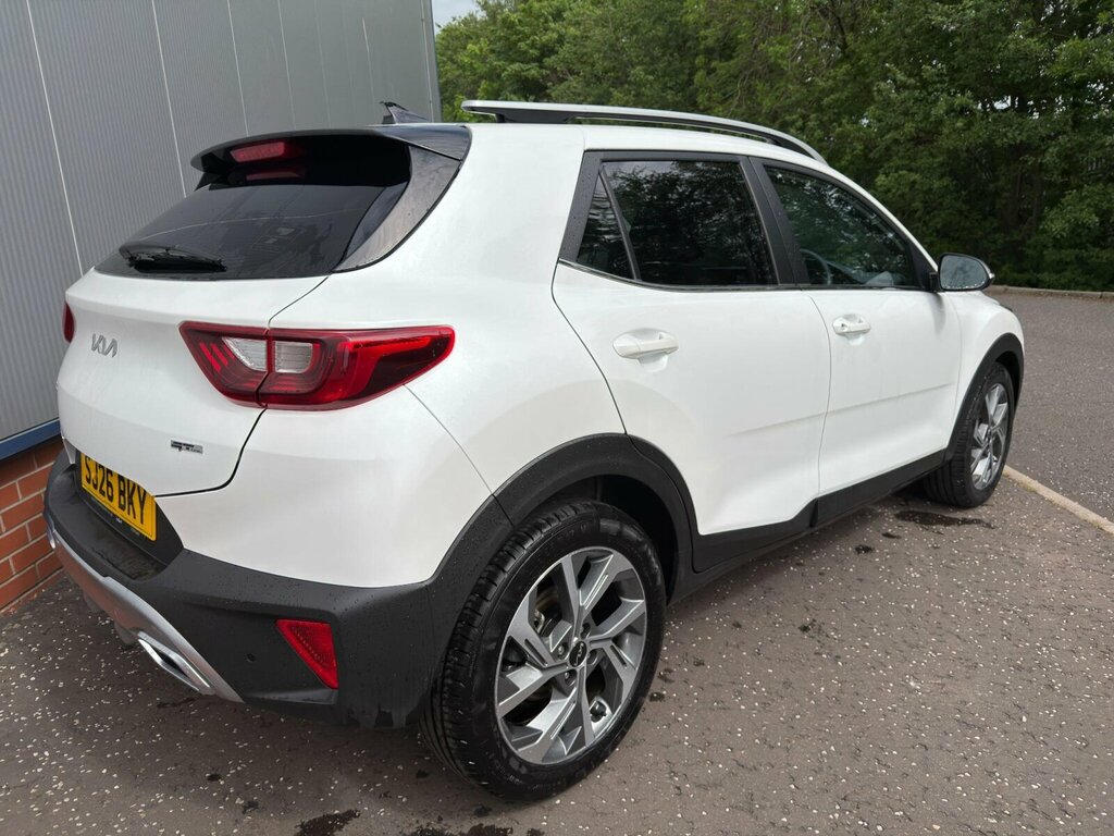 Kia Stonic 1.0 T-gdi Gt-line Euro 6 Ss SJ26BKY White #4