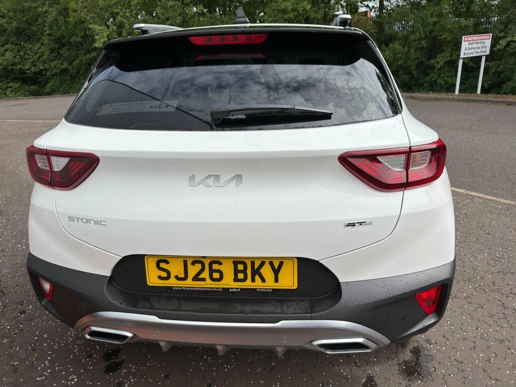 Kia Stonic 1.0 T-gdi Gt-line Euro 6 Ss SJ26BKY White #5