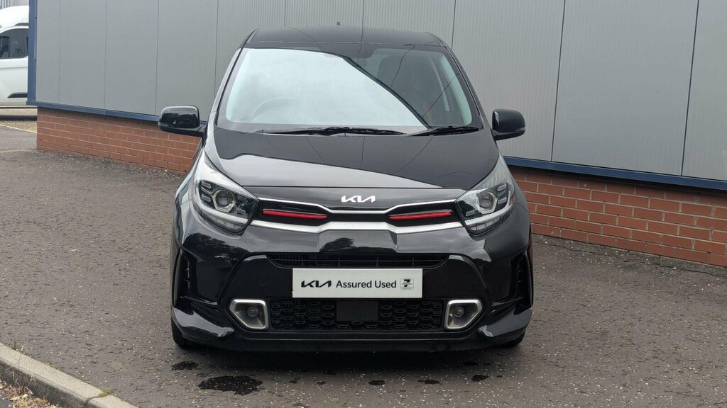 Kia Picanto 1.0 T-gdi Gt-line S Euro 6 Ss SD23KZA Black #2