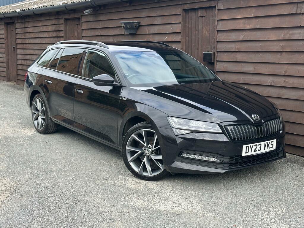 Skoda Superb 1.4 Tsi Iv 13Kwh Sportline Plus Dsg Euro 6 Ss 5 Black