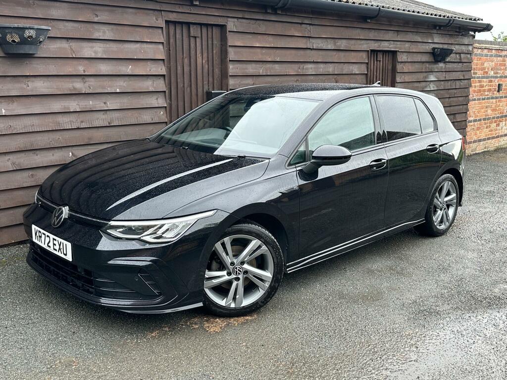 Volkswagen Golf 1.5 Etsi Mhev R-line Dsg Euro 6 Ss KR72EXU Black #2