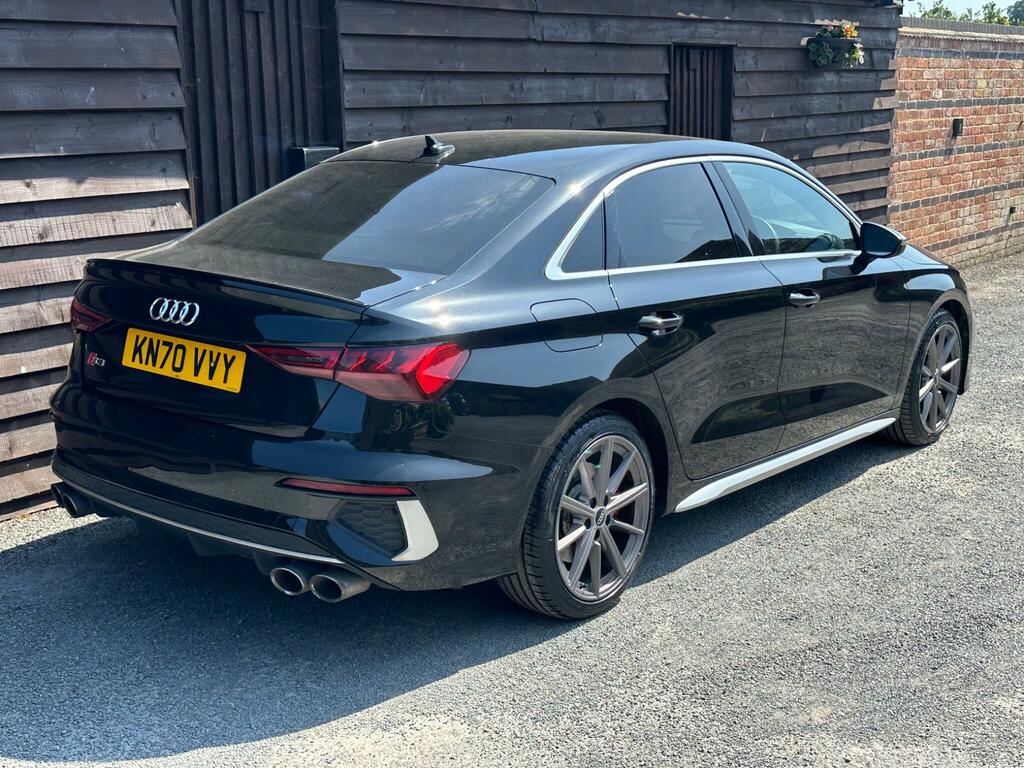 Audi S3 2.0 Tfsi S Tronic Quattro Euro 6 Ss KN70VVY Black #5