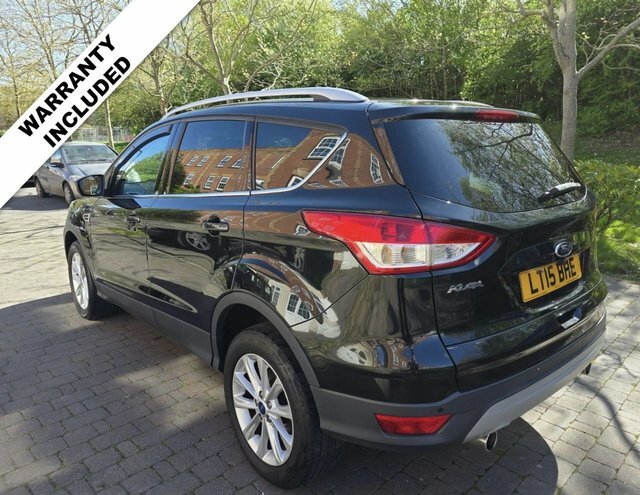 Ford Kuga 2.0 Tdci Titanium Suv LT15BHE Black #3