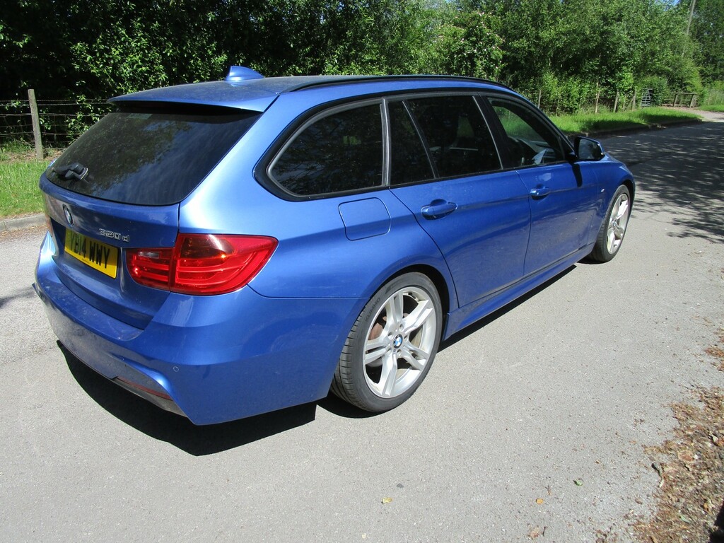 BMW 3 Series 2.0 320D M Sport Touring - - Heated Front Sea YD14WWY Blue #3