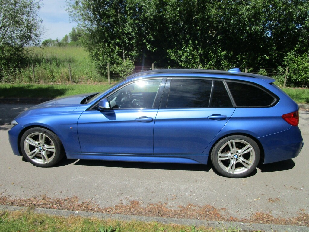 BMW 3 Series 2.0 320D M Sport Touring - - Heated Front Sea YD14WWY Blue #6
