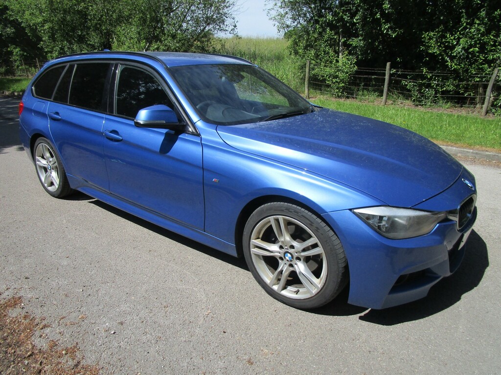 BMW 3 Series 2.0 320D M Sport Touring - - Heated Front Sea Blue