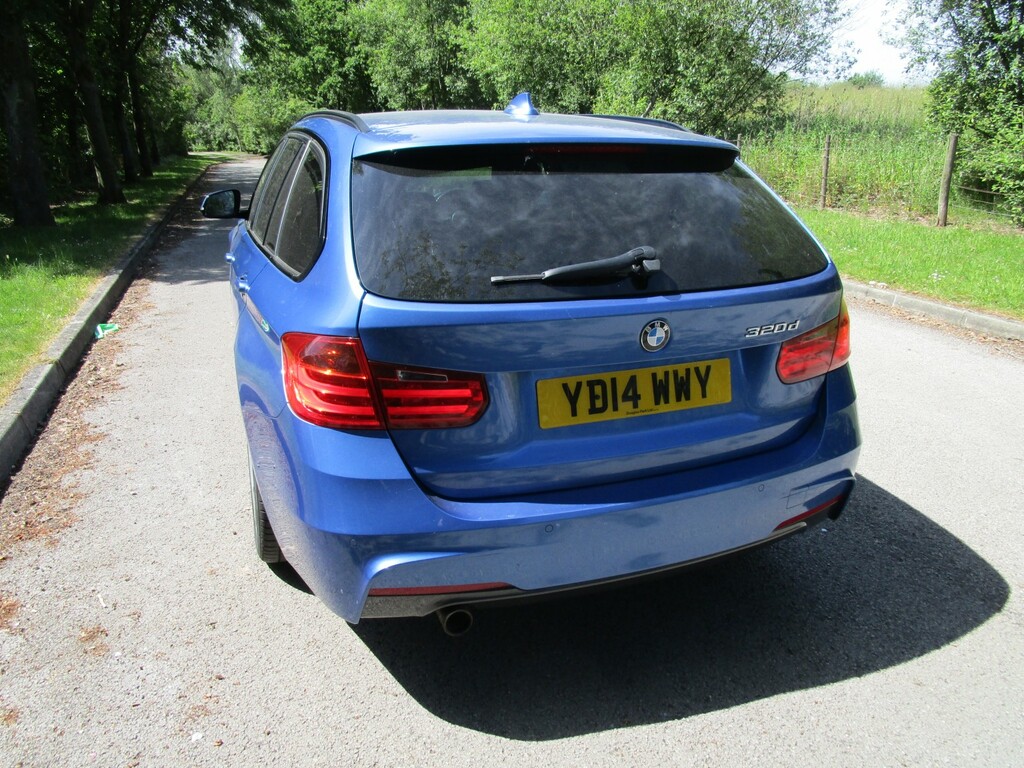 BMW 3 Series 2.0 320D M Sport Touring - - Heated Front Sea YD14WWY Blue #6