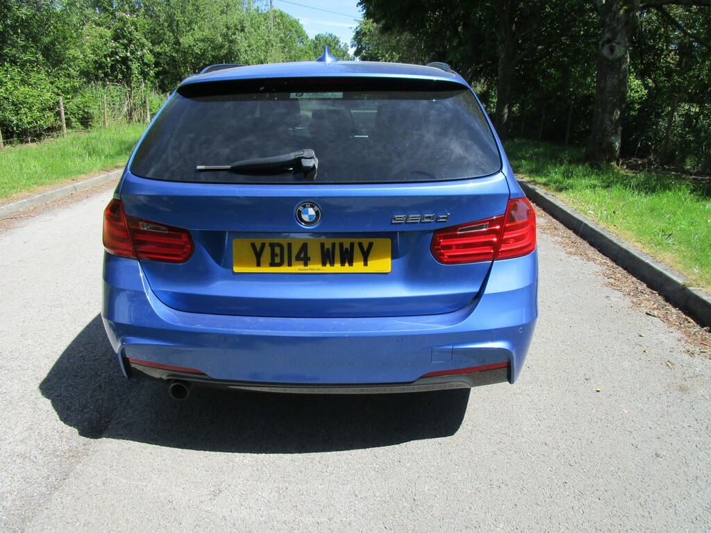 BMW 3 Series 2.0 320D M Sport Touring - - Heated Front Sea YD14WWY Blue #5