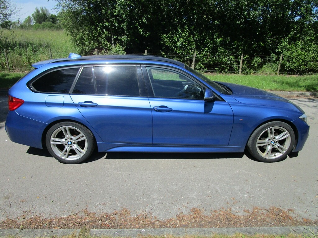 BMW 3 Series 2.0 320D M Sport Touring - - Heated Front Sea YD14WWY Blue #4
