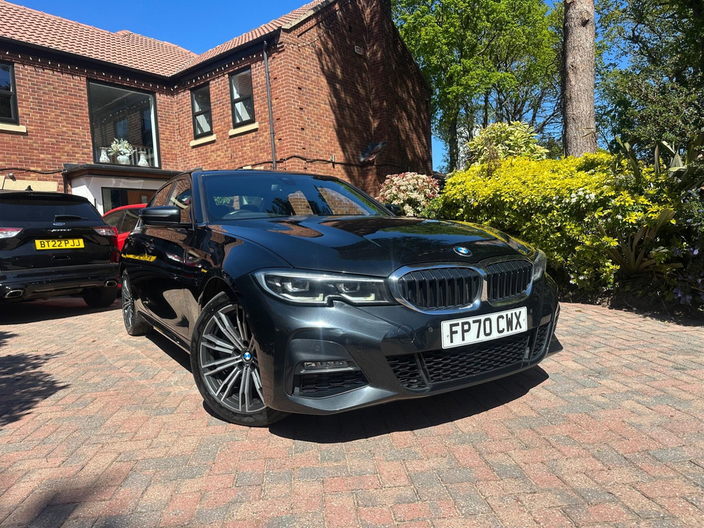 BMW 3 Series 2.0 12Kwh M Sport Euro 6 Ss Black