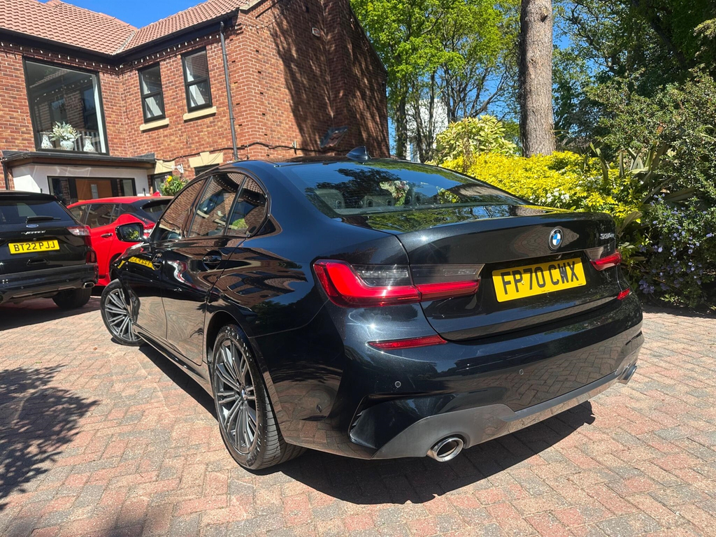 BMW 3 Series 2.0 12Kwh M Sport Euro 6 Ss FP70CWX Black #4