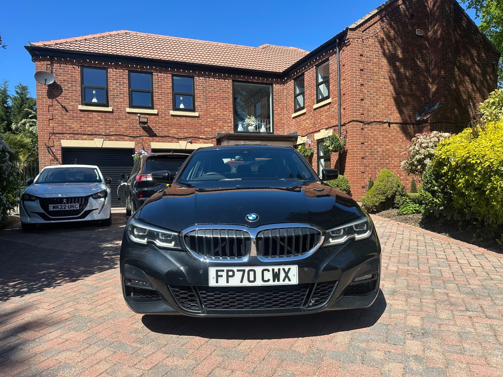 BMW 3 Series 2.0 12Kwh M Sport Euro 6 Ss FP70CWX Black #2