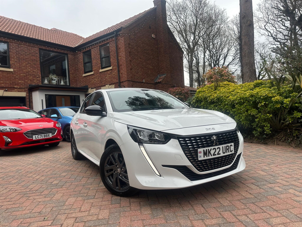 Peugeot 208 1.2 Puretech Active Premium Euro 6 Ss White