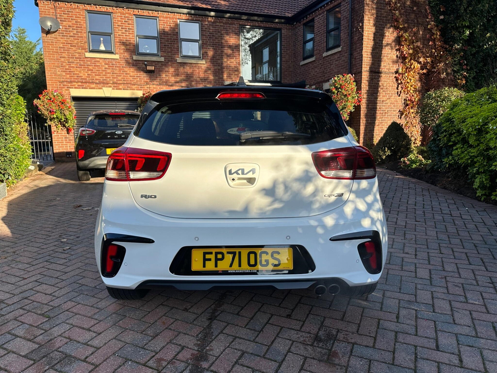 Kia RIO 1.0 T-gdi Mhev Gt-line S Dct Euro 6 Ss White #5