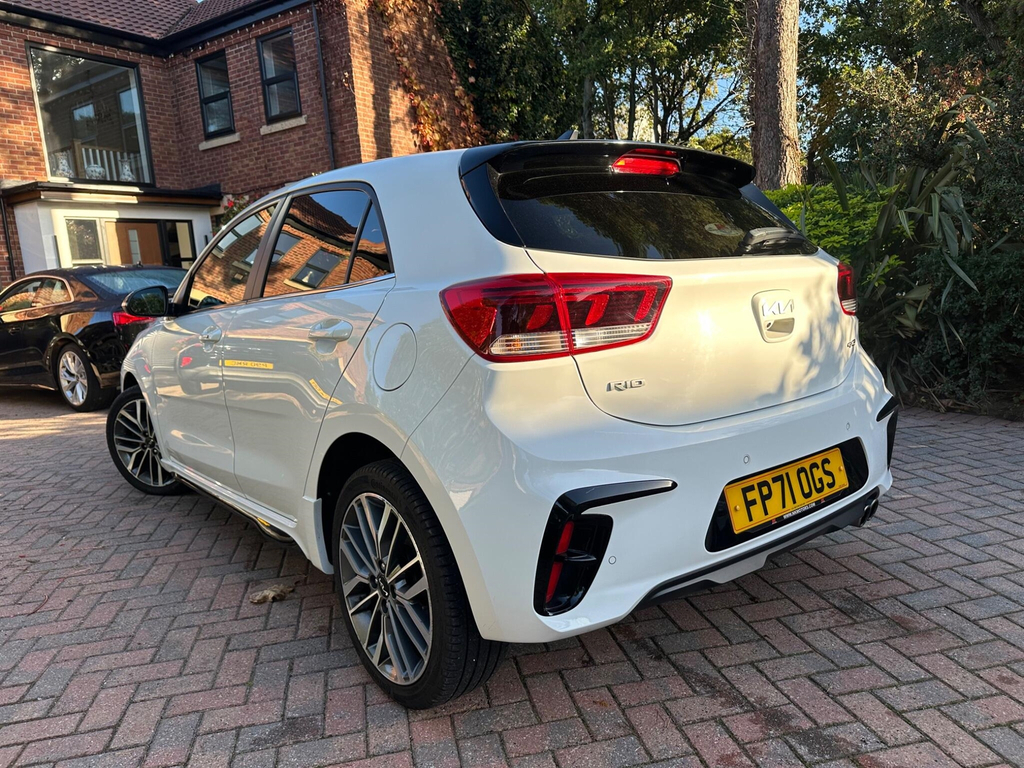 Kia RIO 1.0 T-gdi Mhev Gt-line S Dct Euro 6 Ss White #4
