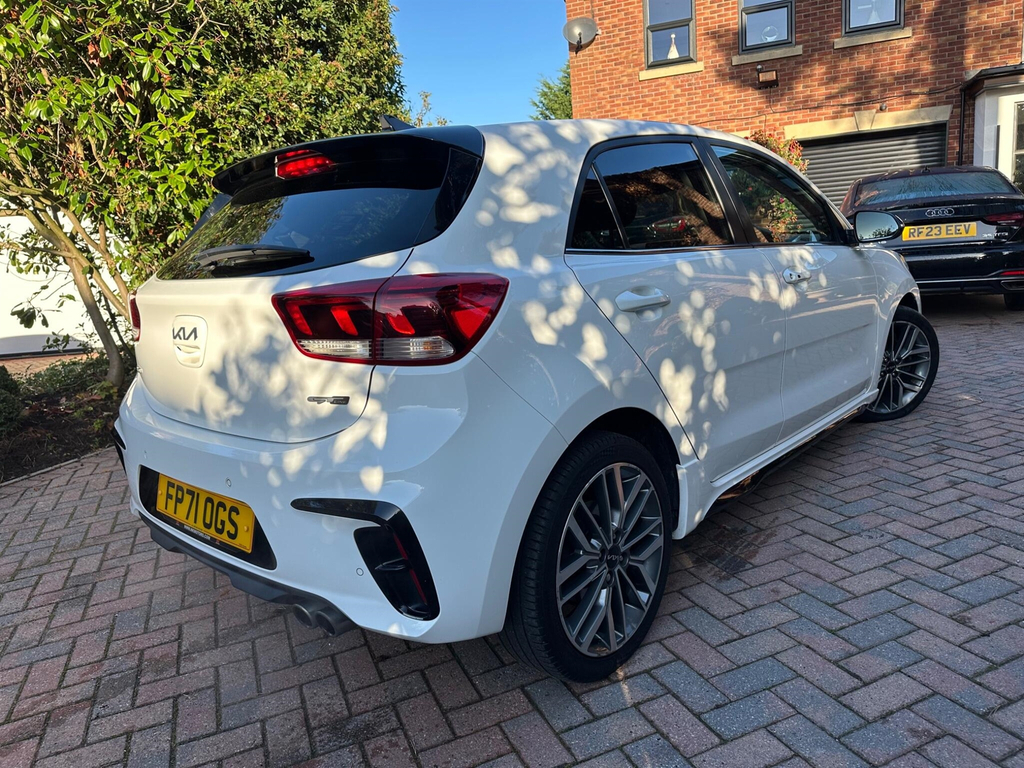 Kia RIO 1.0 T-gdi Mhev Gt-line S Dct Euro 6 Ss White #6