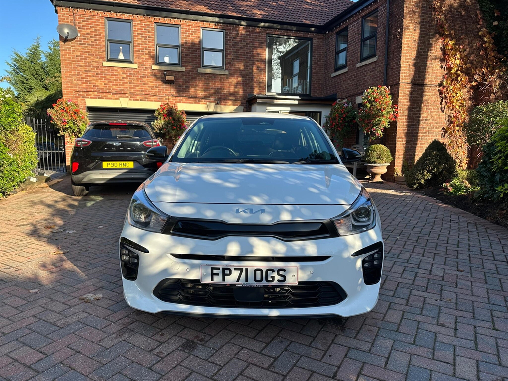 Kia RIO 1.0 T-gdi Mhev Gt-line S Dct Euro 6 Ss White #2