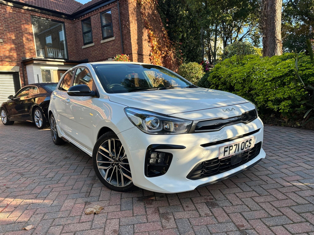 Kia RIO 1.0 T-gdi Mhev Gt-line S Dct Euro 6 Ss White