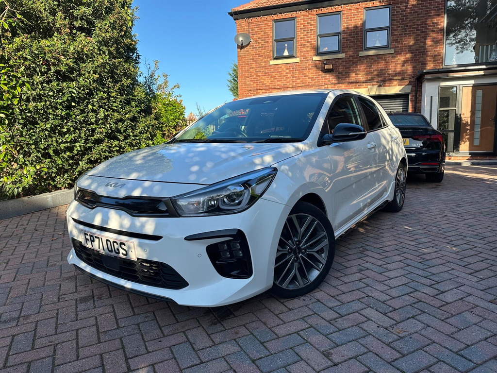 Kia RIO 1.0 T-gdi Mhev Gt-line S Dct Euro 6 Ss White #3