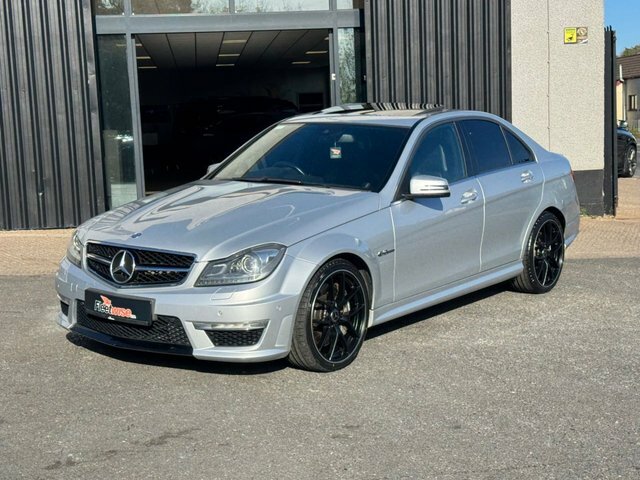 Mercedes-Benz C Class 6.3 C63 V8 Amg Saloon Spds Mct Euro 5 Silver #3