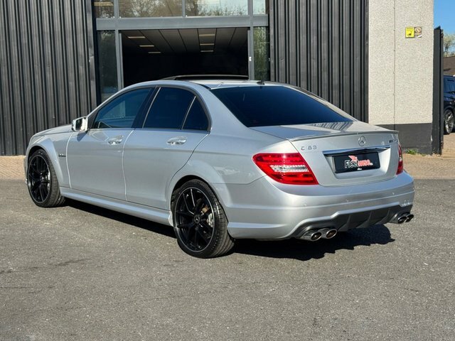 Mercedes-Benz C Class 6.3 C63 V8 Amg Saloon Spds Mct Euro 5 Silver #4