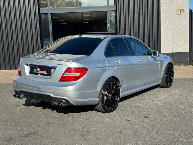 Mercedes-Benz C Class 6.3 C63 V8 Amg Saloon Spds Mct Euro 5 Silver #6