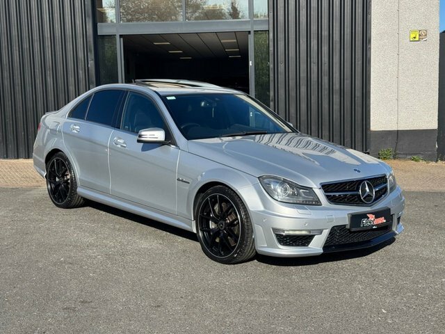 Mercedes-Benz C Class 6.3 C63 V8 Amg Saloon Spds Mct Euro 5 Silver