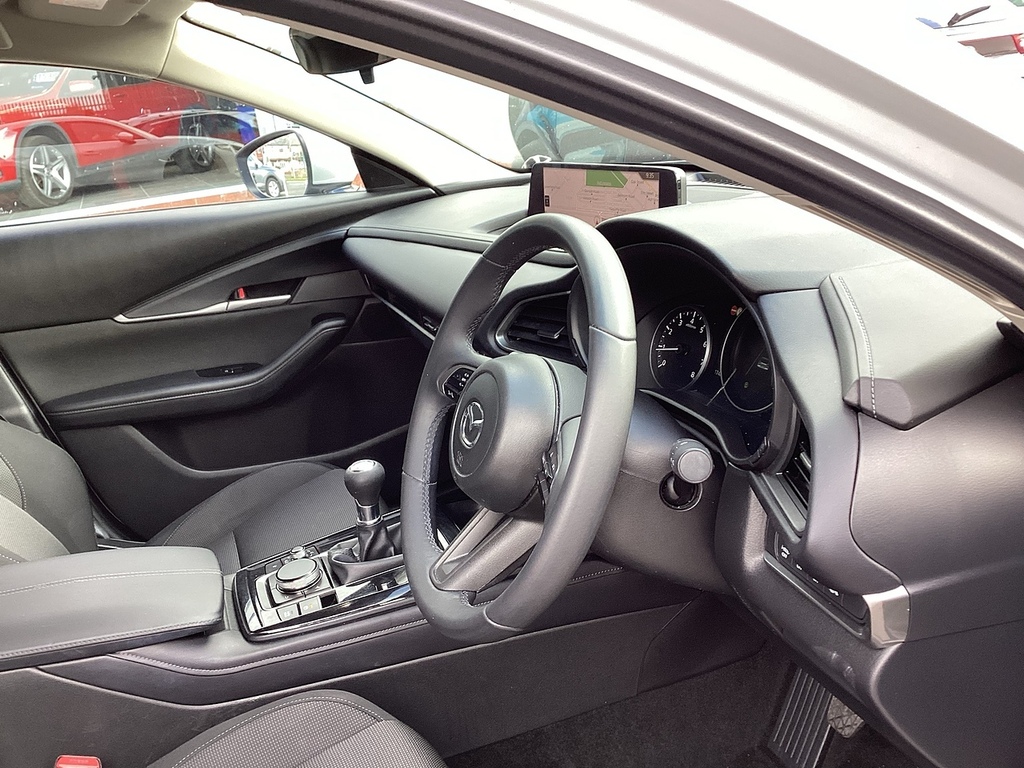 Mazda CX-30 E-skyactiv G Mhev Prime-line PO74FKU White #6