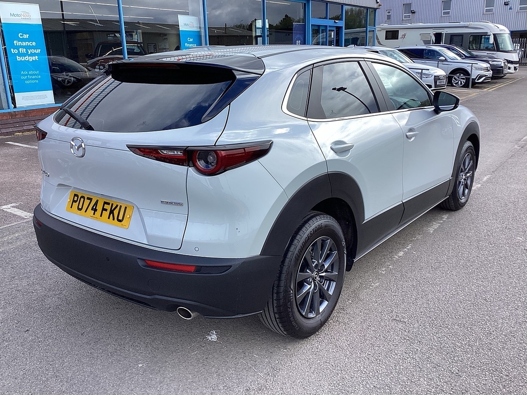 Mazda CX-30 E-skyactiv G Mhev Prime-line PO74FKU White #4