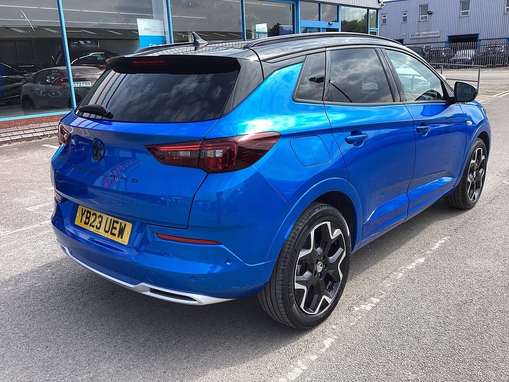 Vauxhall Grandland Turbo Ultimate YB23UEW Blue #4