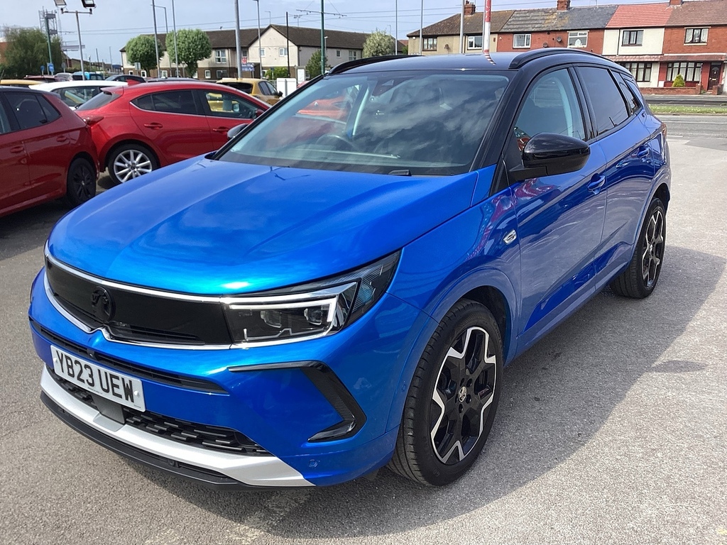 Vauxhall Grandland Turbo Ultimate YB23UEW Blue #5