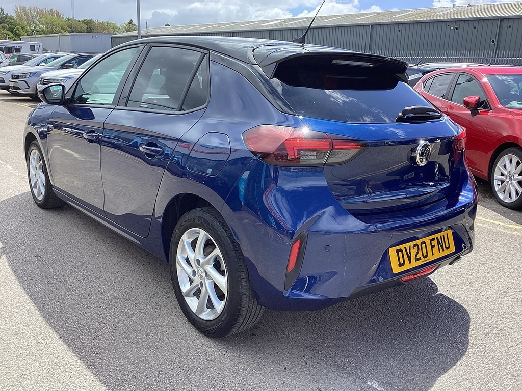 Vauxhall Corsa Turbo Sri Nav DV20FNU Blue #3