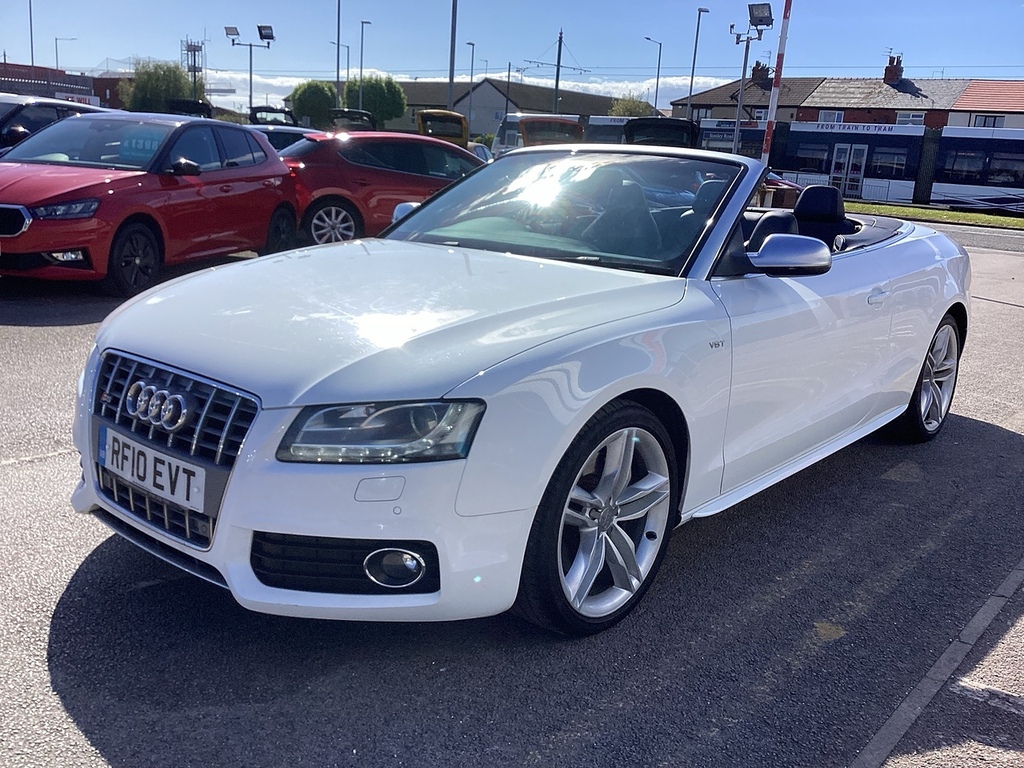Audi S5 Tfsi V6 White #3