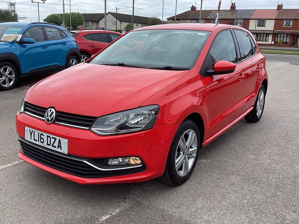 Volkswagen Polo Tsi Bluemotion Tech Match YL16DZA Red #3