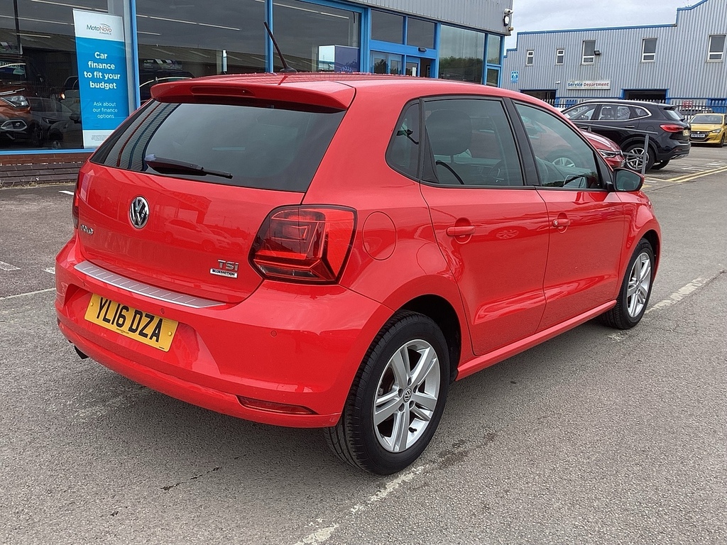 Volkswagen Polo Tsi Bluemotion Tech Match YL16DZA Red #5