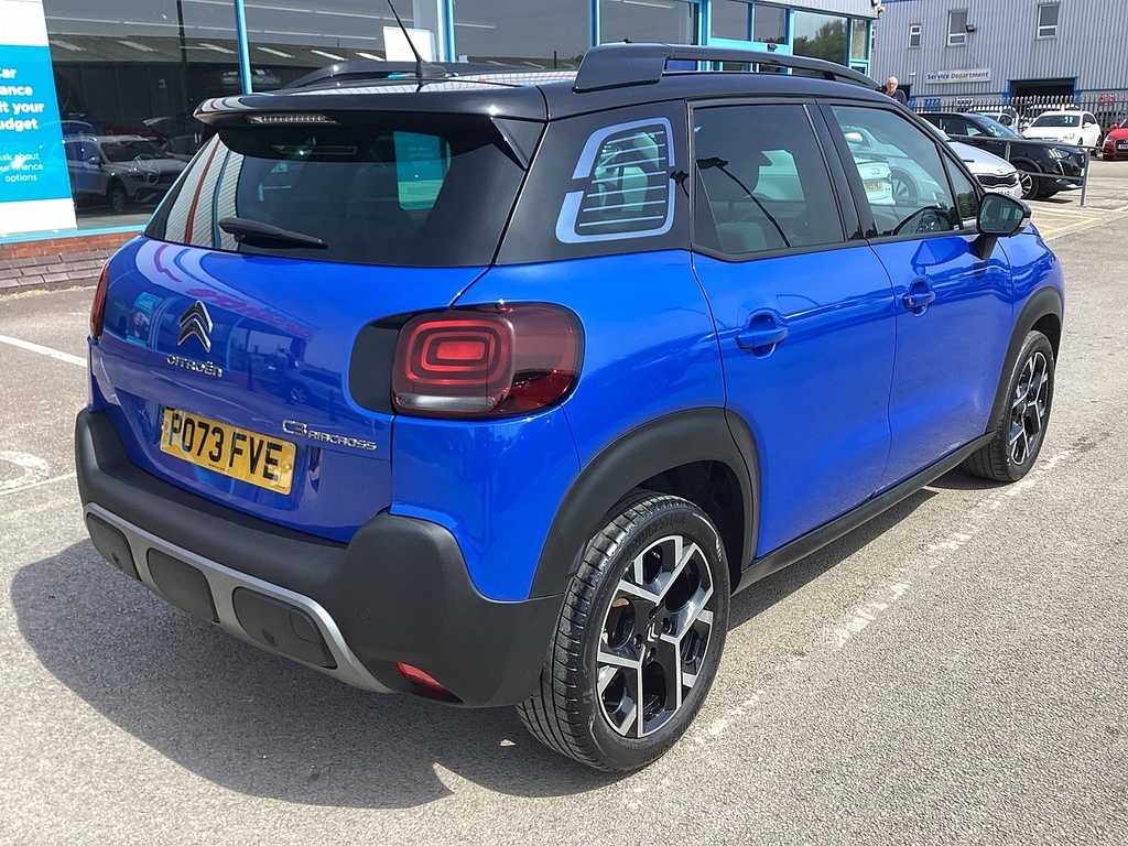 Citroen C3 Aircross Puretech Shine Plus PO73FVE Blue #4