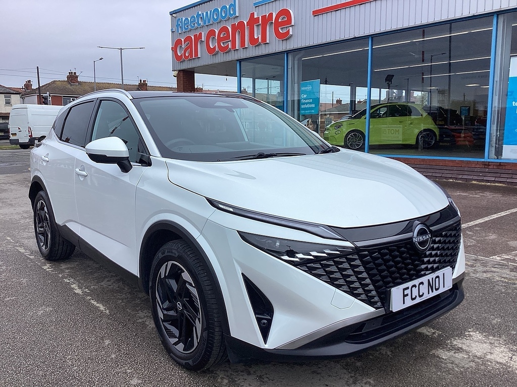 Nissan Qashqai Dig-t Mhev N-connecta White